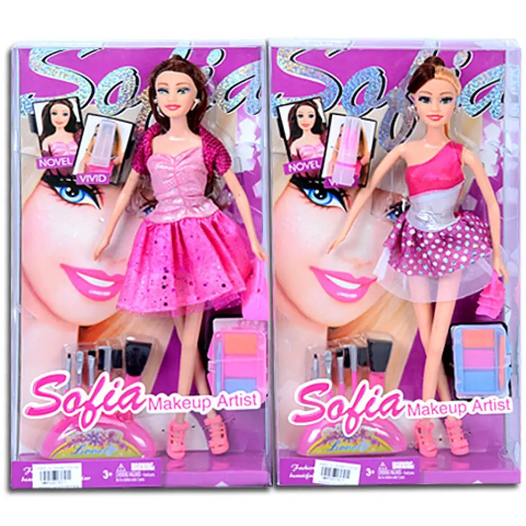 imagen de Sofía maquilladora muñeca en 2 versiones 1