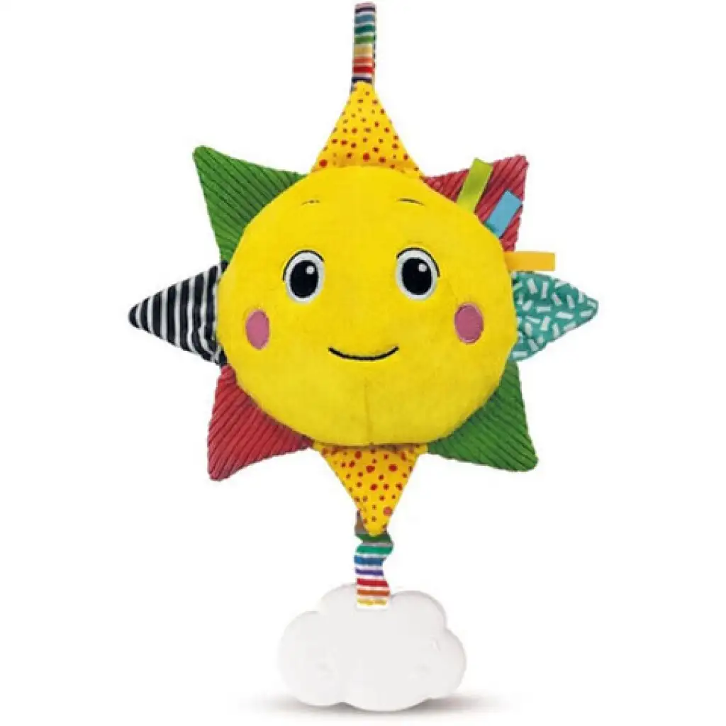 imagen de Sol de peluche suave y musical - Clementoni baby 2