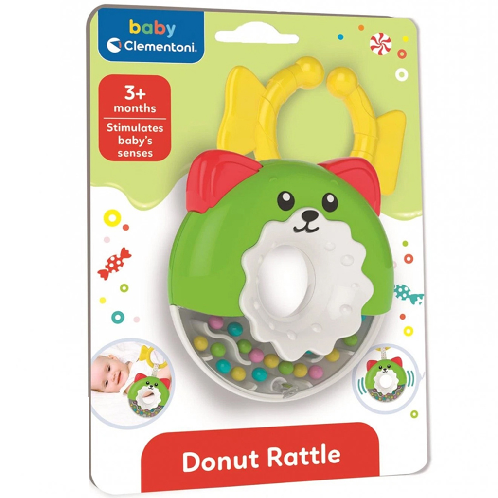 imagen de Sonajero en forma de donut - Clementoni baby 1