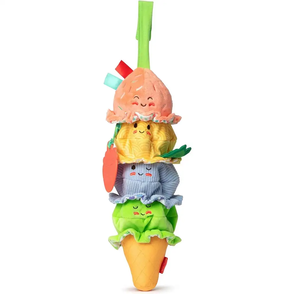 imagen de Sonajero en forma de helado con sonido - Melissa & Doug 2