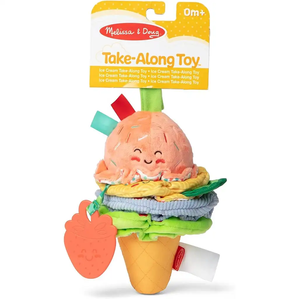 imagen de Sonajero en forma de helado con sonido - Melissa & Doug 1