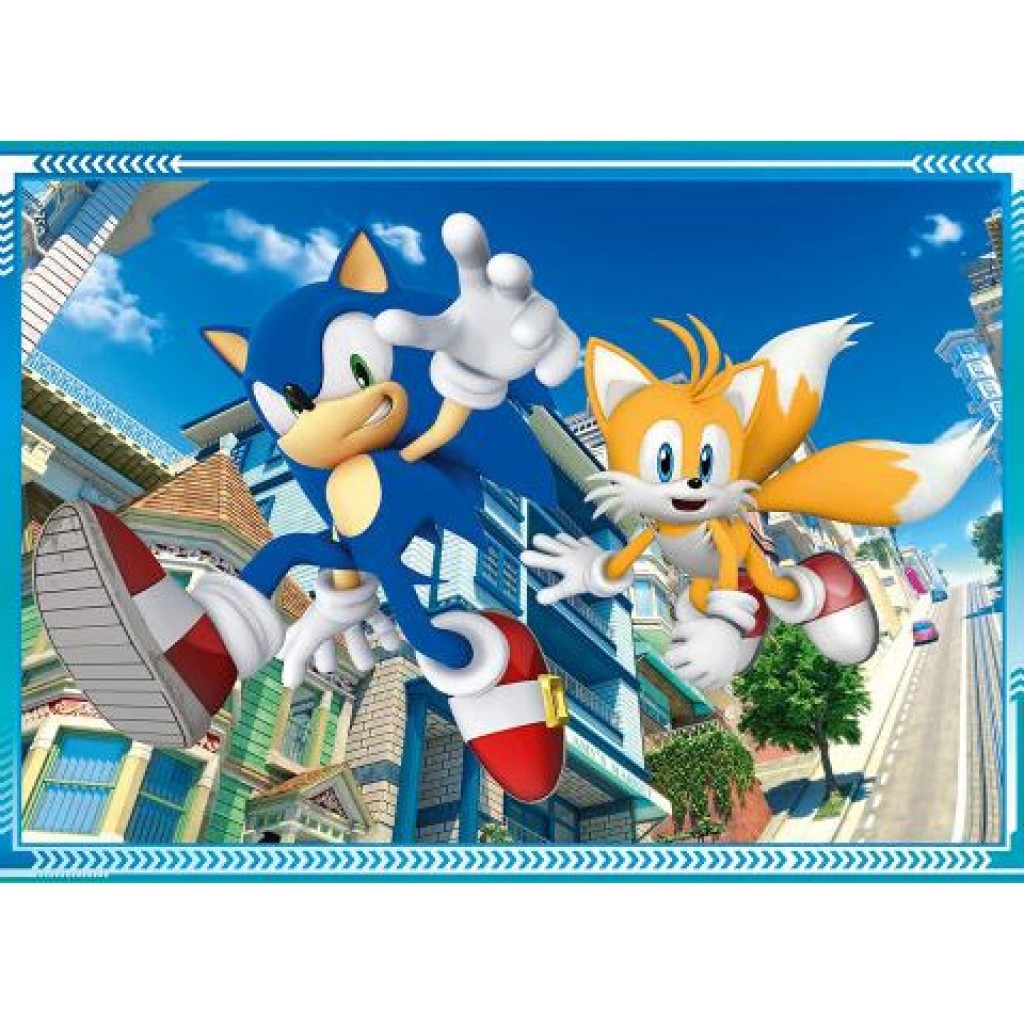 imagen de Sonic 4 en 1 puzzle - Clementoni 3