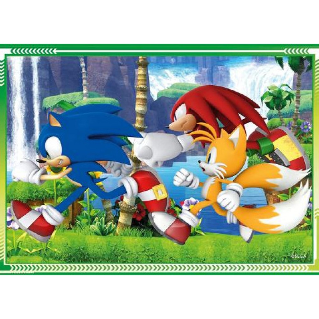 imagen de Sonic 4 en 1 puzzle - Clementoni 4