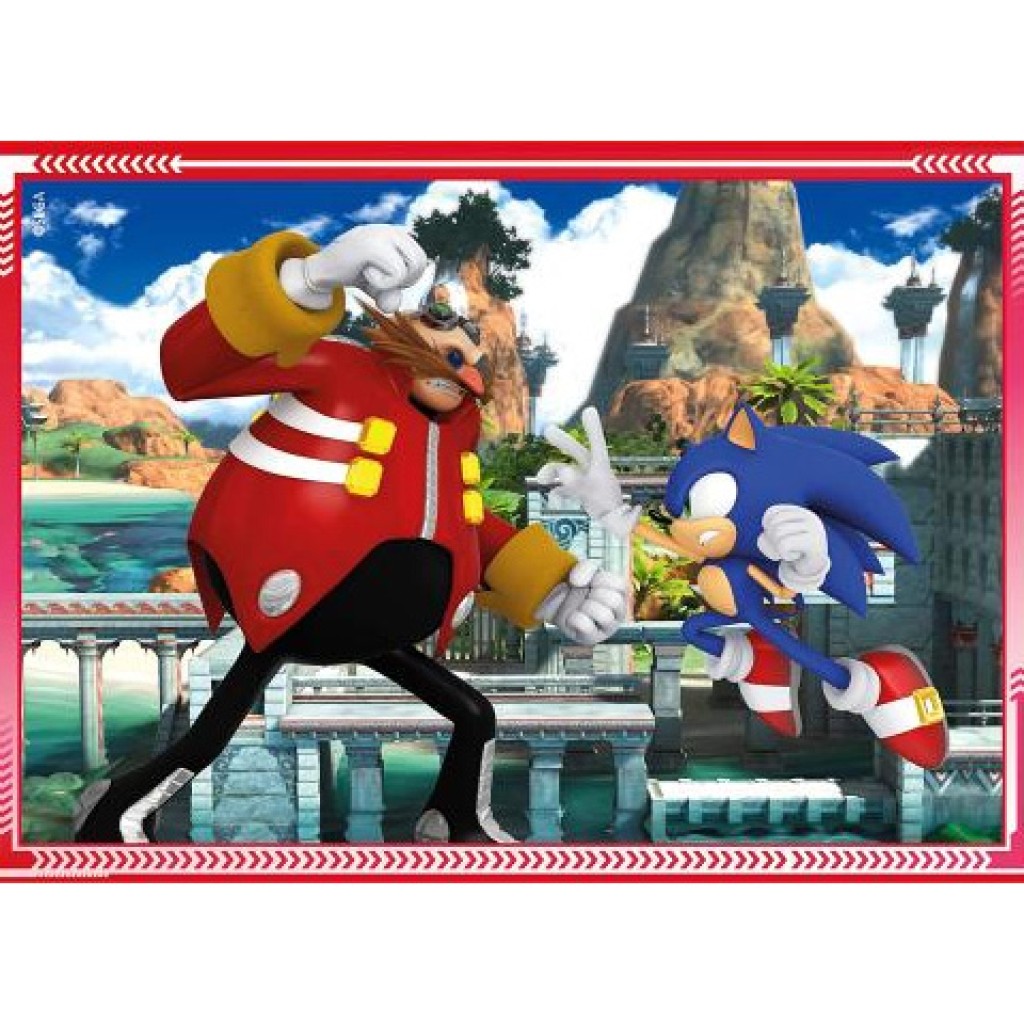 imagen de Sonic 4 en 1 puzzle - Clementoni 5