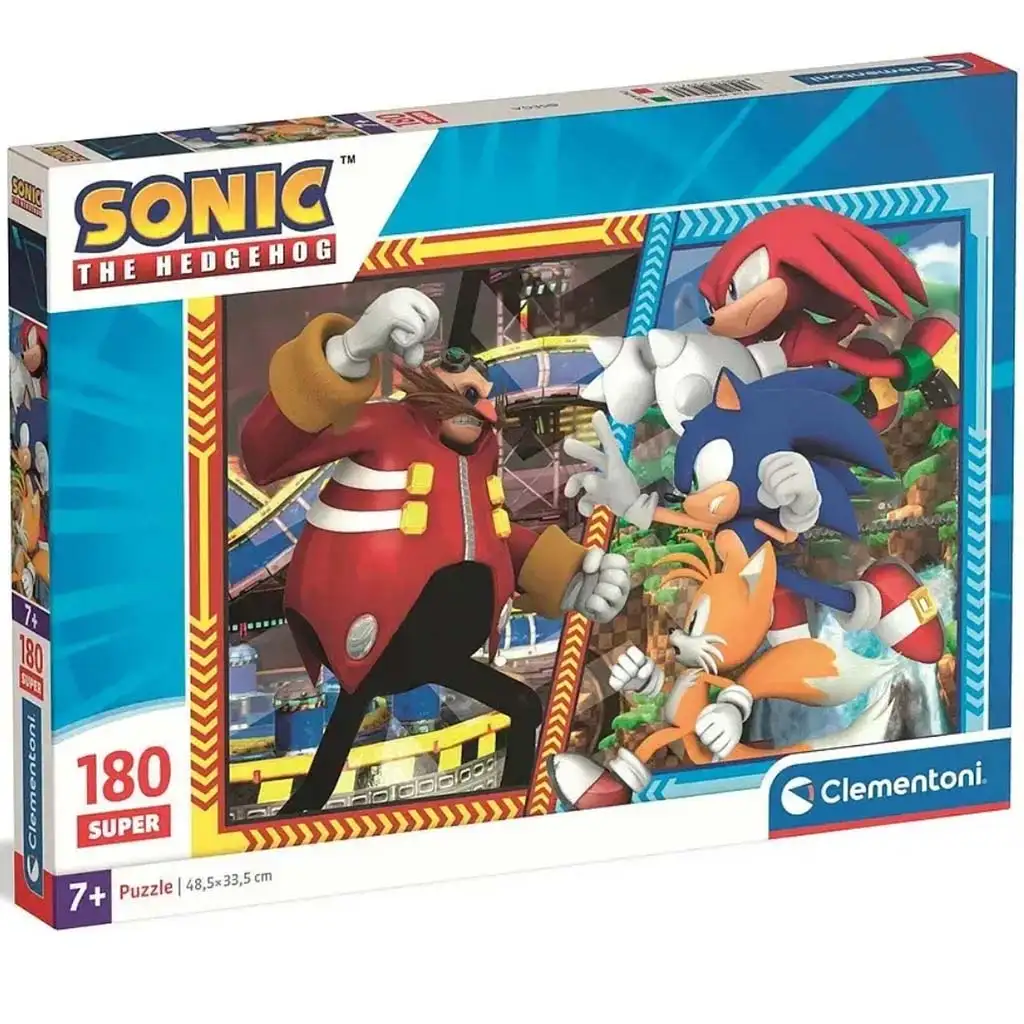 imagen de Sonic el erizo 180 piezas super puzzle - Clementoni 1