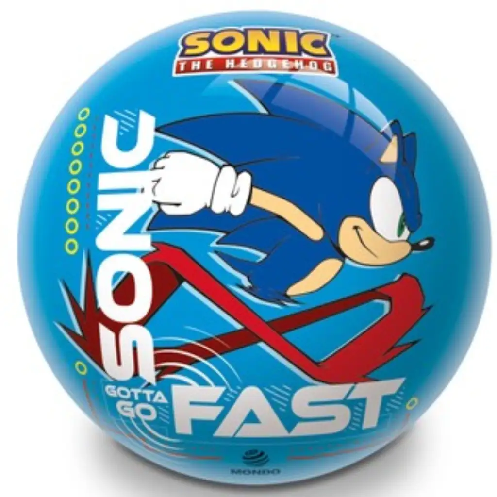 imagen de Sonic el erizo Bio Ball pelota de goma de 14cm - Mondo Toys 2
