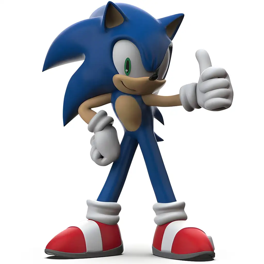 imagen de Sonic el erizo figura de juguete 10cm - Comansi 1