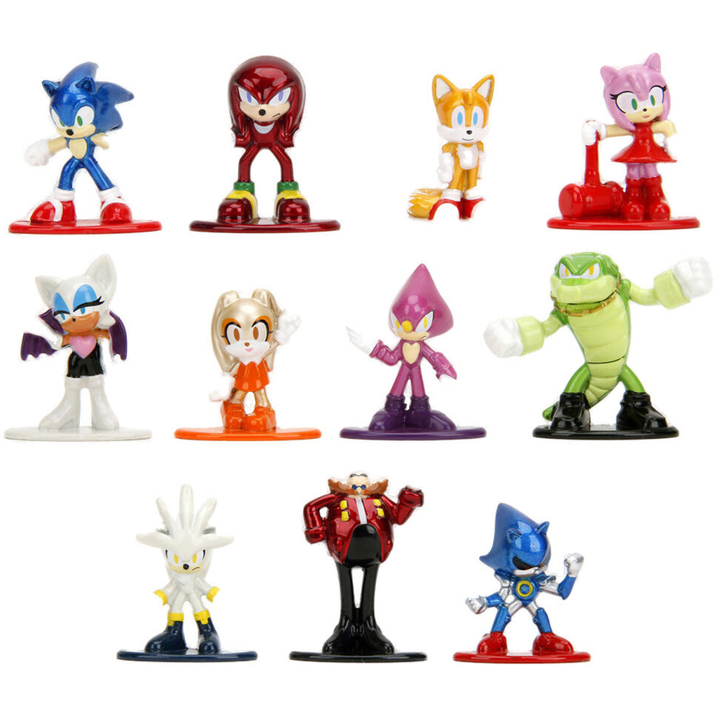 imagen de Sonic: Figura de metal sorpresa Nano Metalfigs, varios, 1 unidad - Jada Toys 2