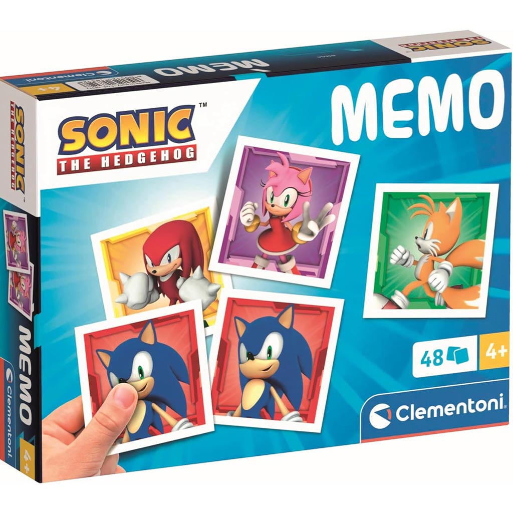 imagen de Sonic juego de memoria de 48 piezas - Clementoni 1