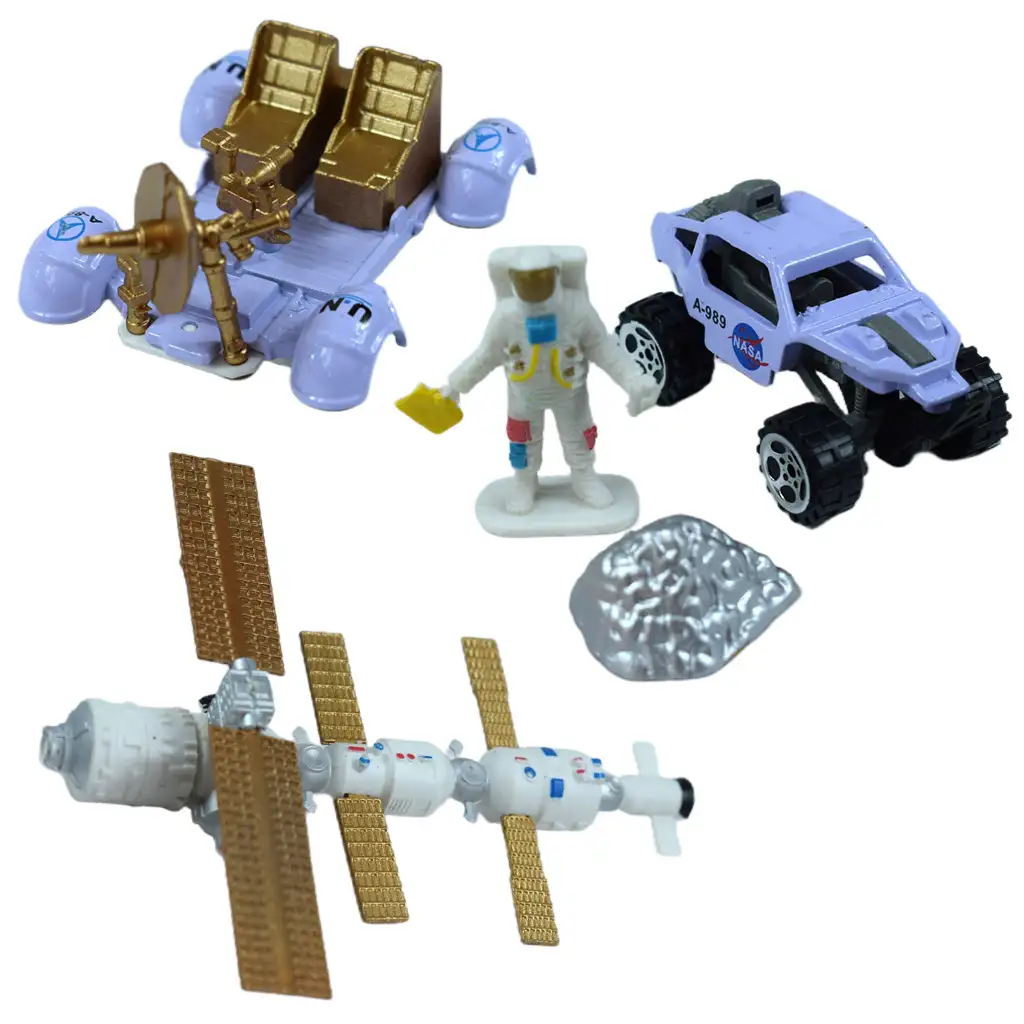 imagen de Space Team: Set de juego espacial con vehículos y accesorios en varias versiones 1ud 3
