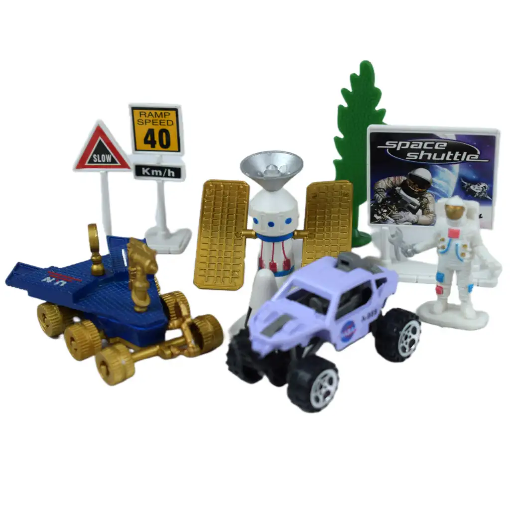 imagen de Space Team: Set de juego espacial con vehículos y accesorios en varias versiones 1ud 4