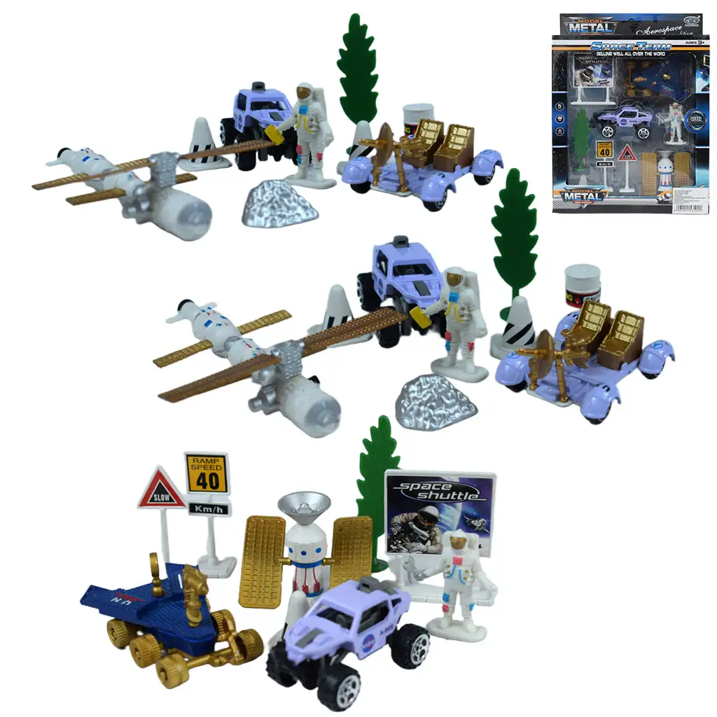 imagen de Space Team: Set de juego espacial con vehículos y accesorios en varias versiones 1ud 1