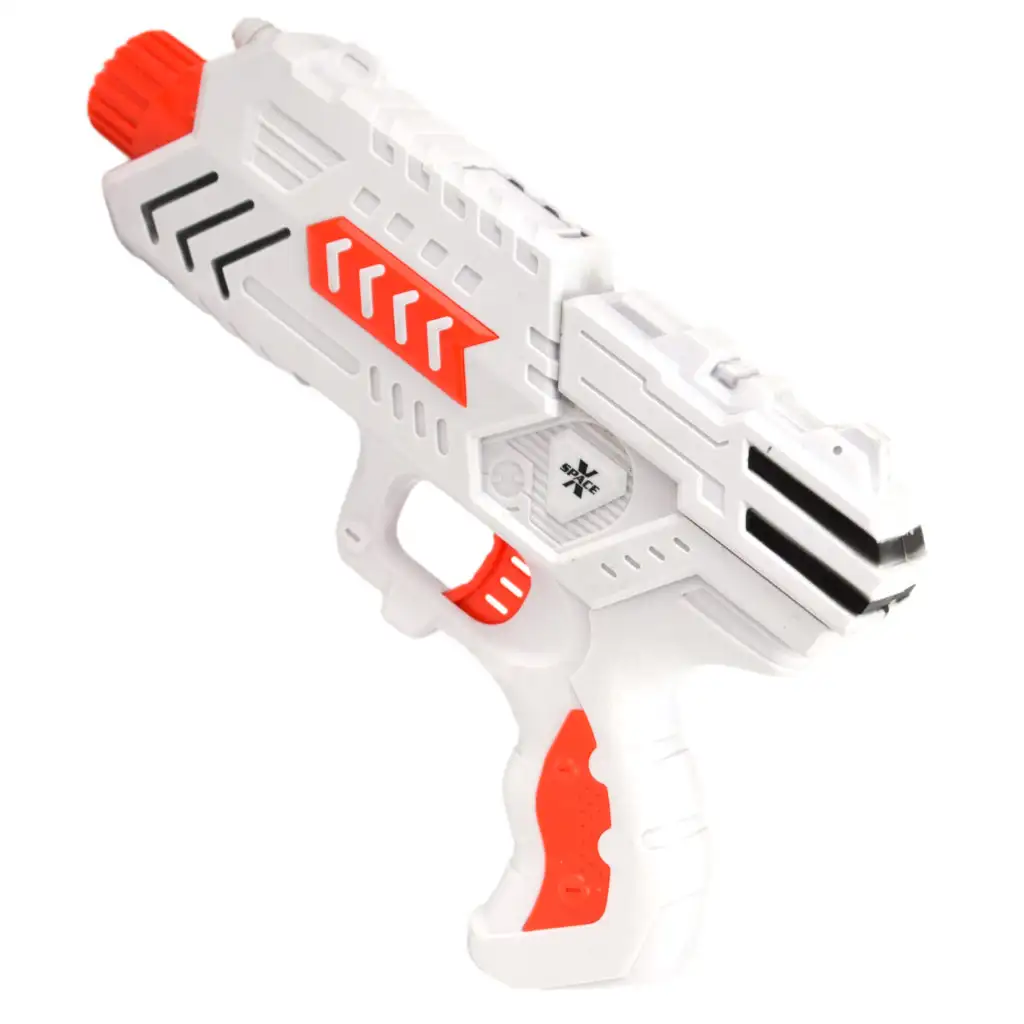 imagen de Space Wars: Arma de espuma con diana giratoria y balas 4