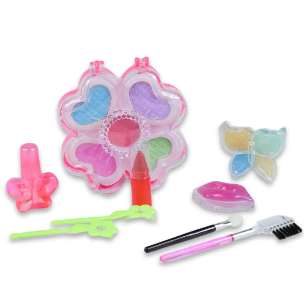 imagen de Sparkle Beauty Girl: Set de maquillaje con brillos labiales y paleta de sombras 2