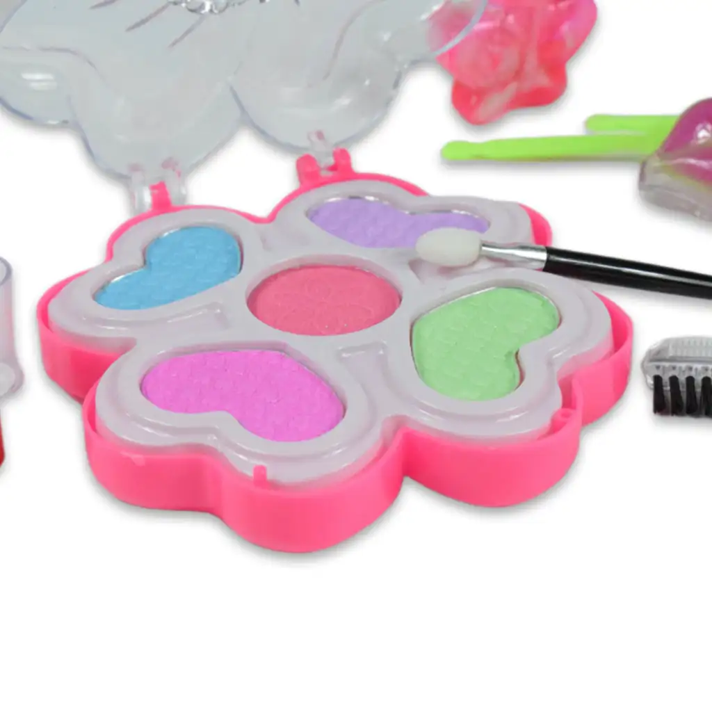 imagen de Sparkle Beauty Girl: Set de maquillaje con brillos labiales y paleta de sombras 3