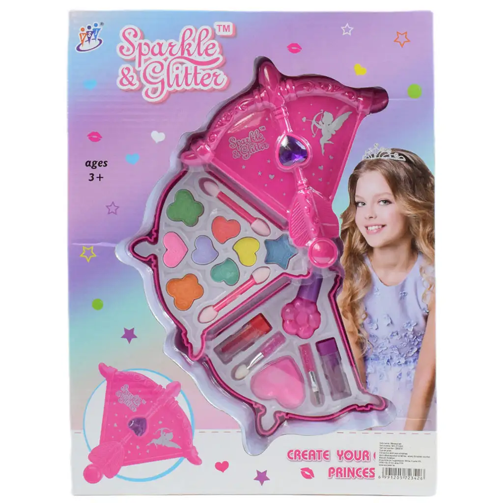 imagen de Sparkle & Glitter: Set de maquillaje de dos niveles en forma de flecha 5