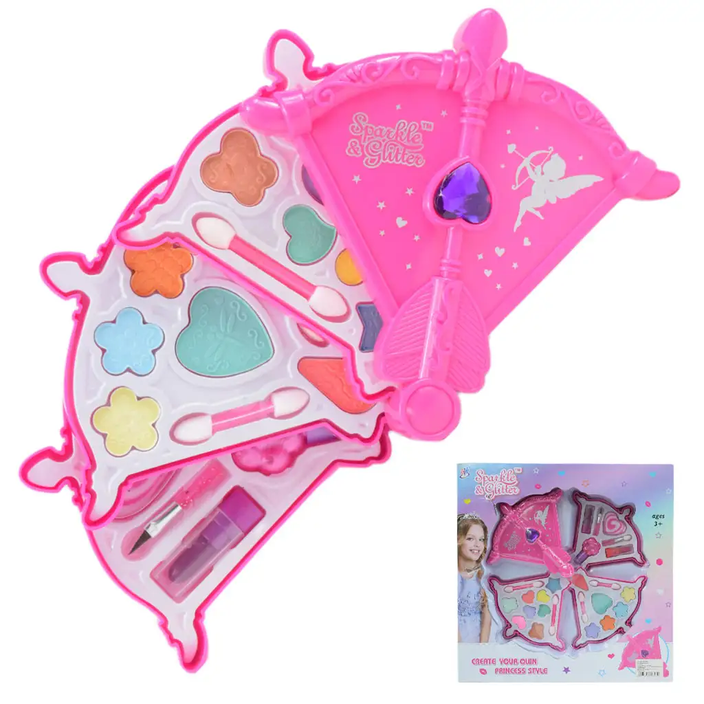 imagen de Sparkle & Glitter: Set de maquillaje de tres niveles en forma de flecha 1