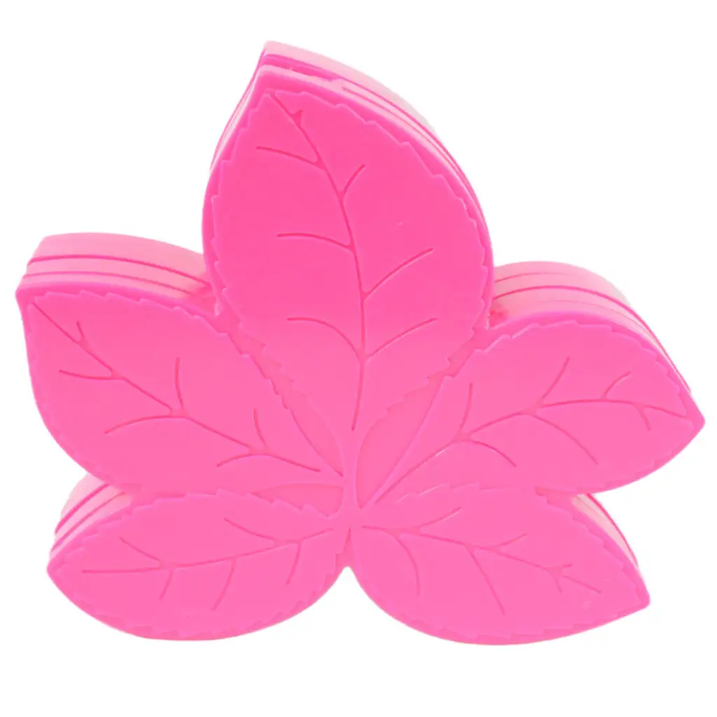 imagen de Sparkle & Glitter: Set de maquillaje de tres niveles en forma de hoja con espejo 2