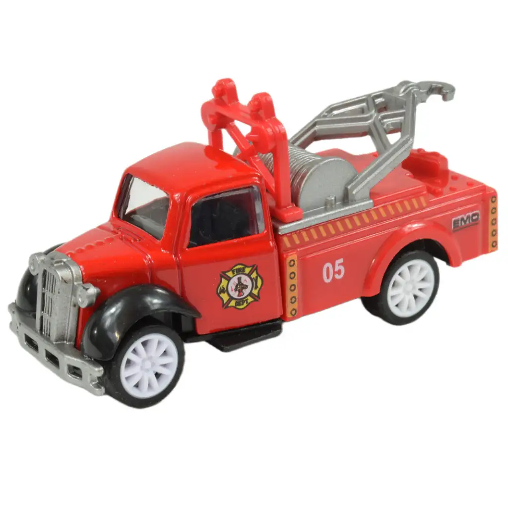 imagen de Speed Racer: Camión de bomberos con ruedas en varias versiones 7cm 1ud 2