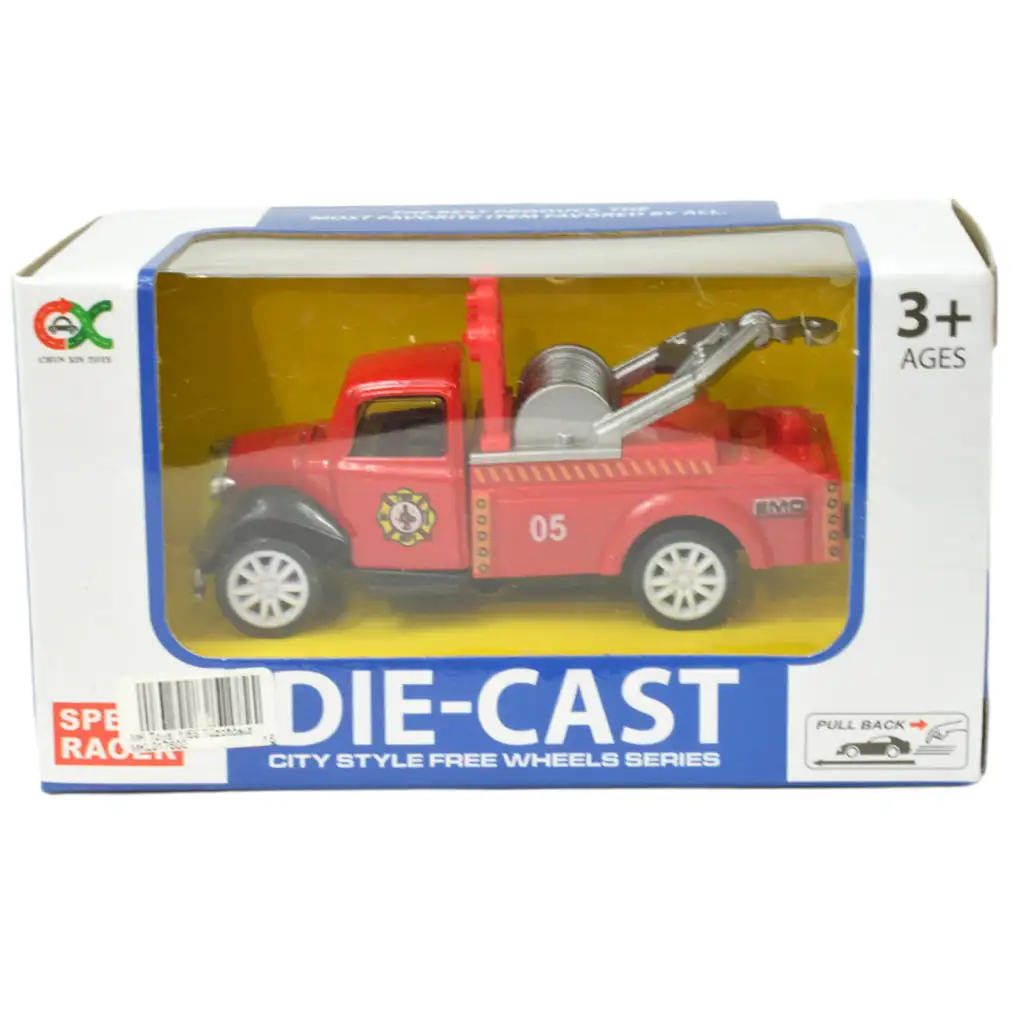 imagen de Speed Racer: Camión de bomberos con ruedas en varias versiones 7cm 1ud 8