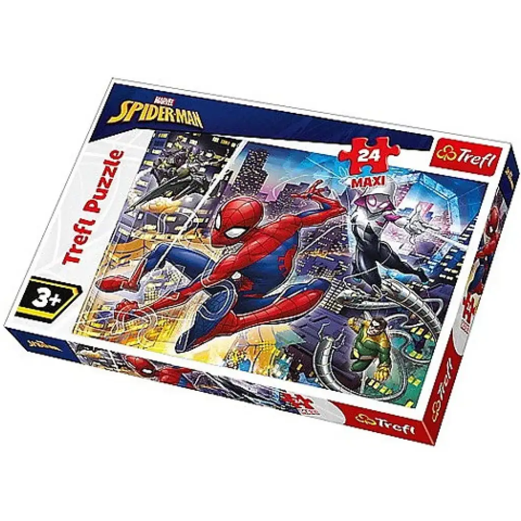 imagen de Spider-Man intrépido puzzle Maxi de 24 piezas - Trefl 1
