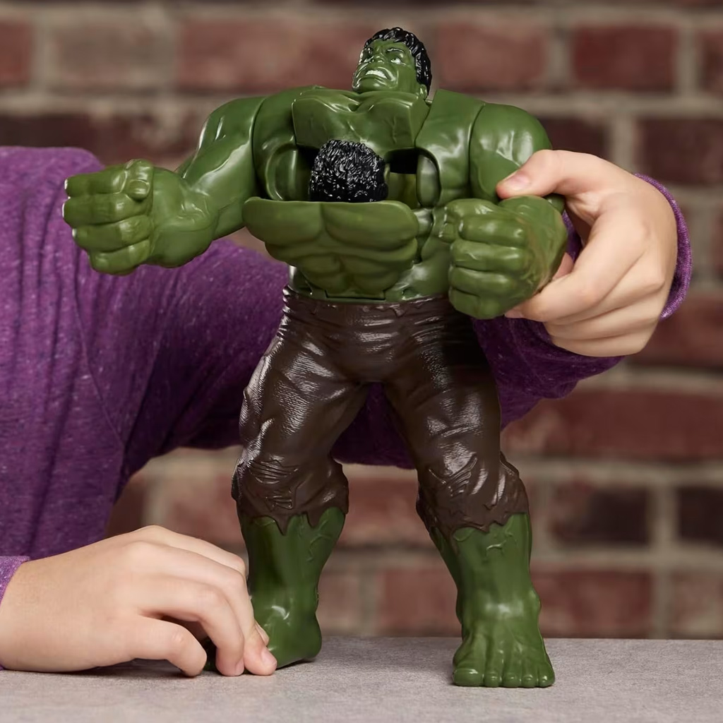 imagen de Spider-Man Nuevo Día: Figura de Acción Savage Smash Hulk 30cm - Hasbro 3