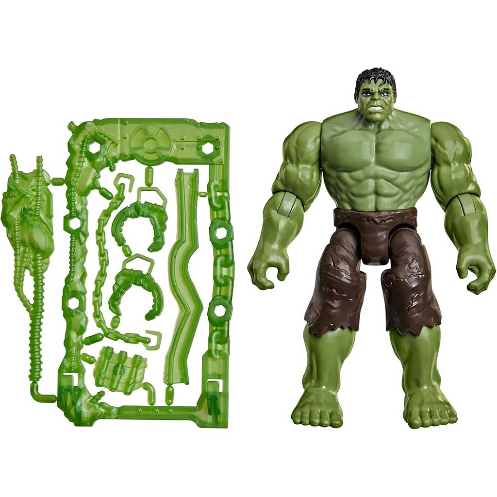 imagen de Spider-Man Nuevo Día: figura de Hulk con accesorios 11cm – Hasbro 2