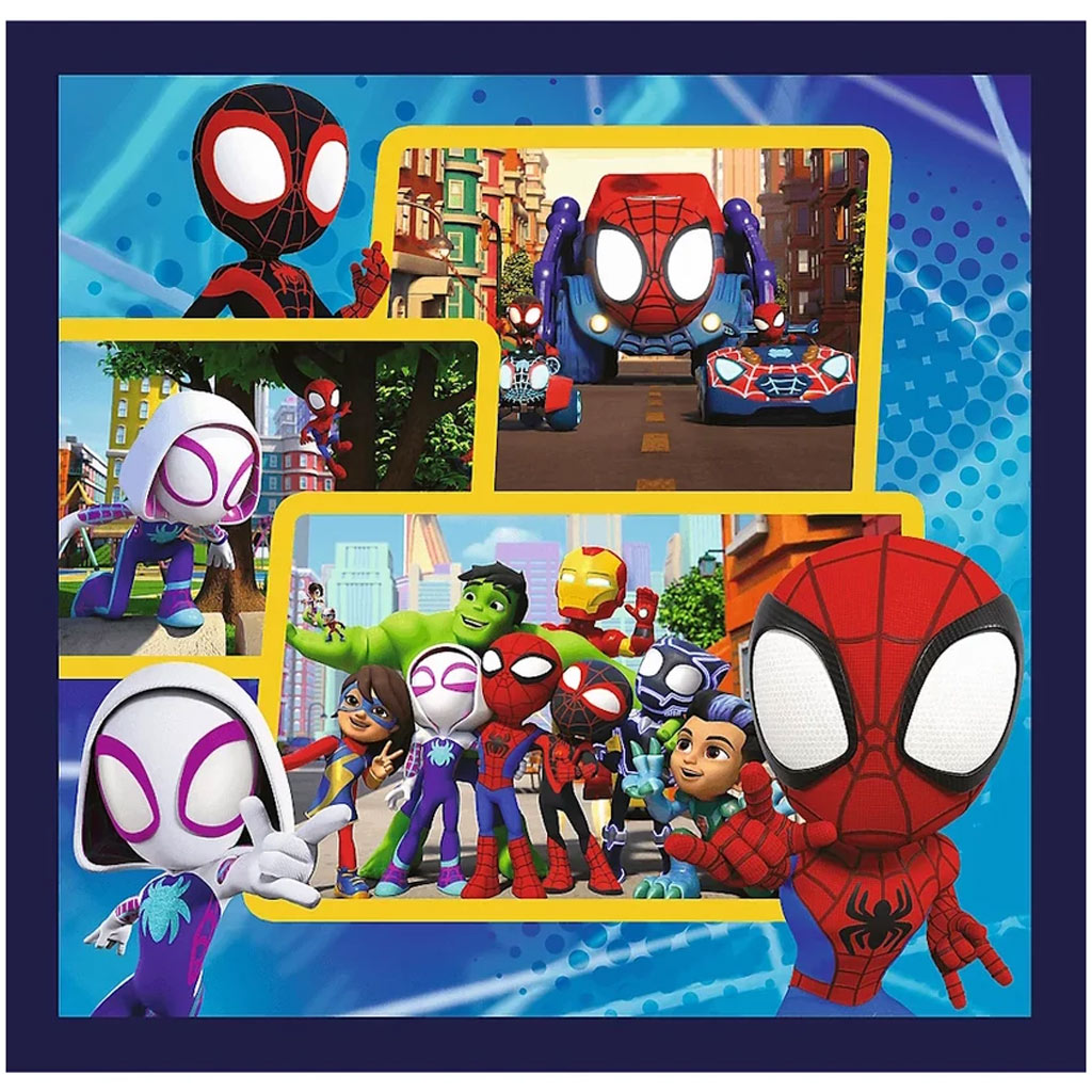 imagen de Spidey y sus amigos 3 en 1 puzzle de 20-36-50 piezas - Trefl 2
