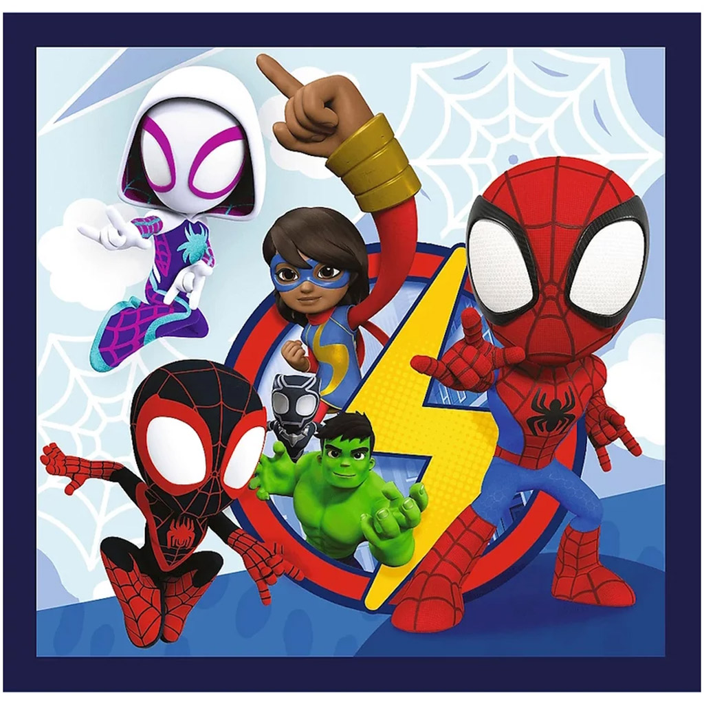 imagen de Spidey y sus amigos 3 en 1 puzzle de 20-36-50 piezas - Trefl 4