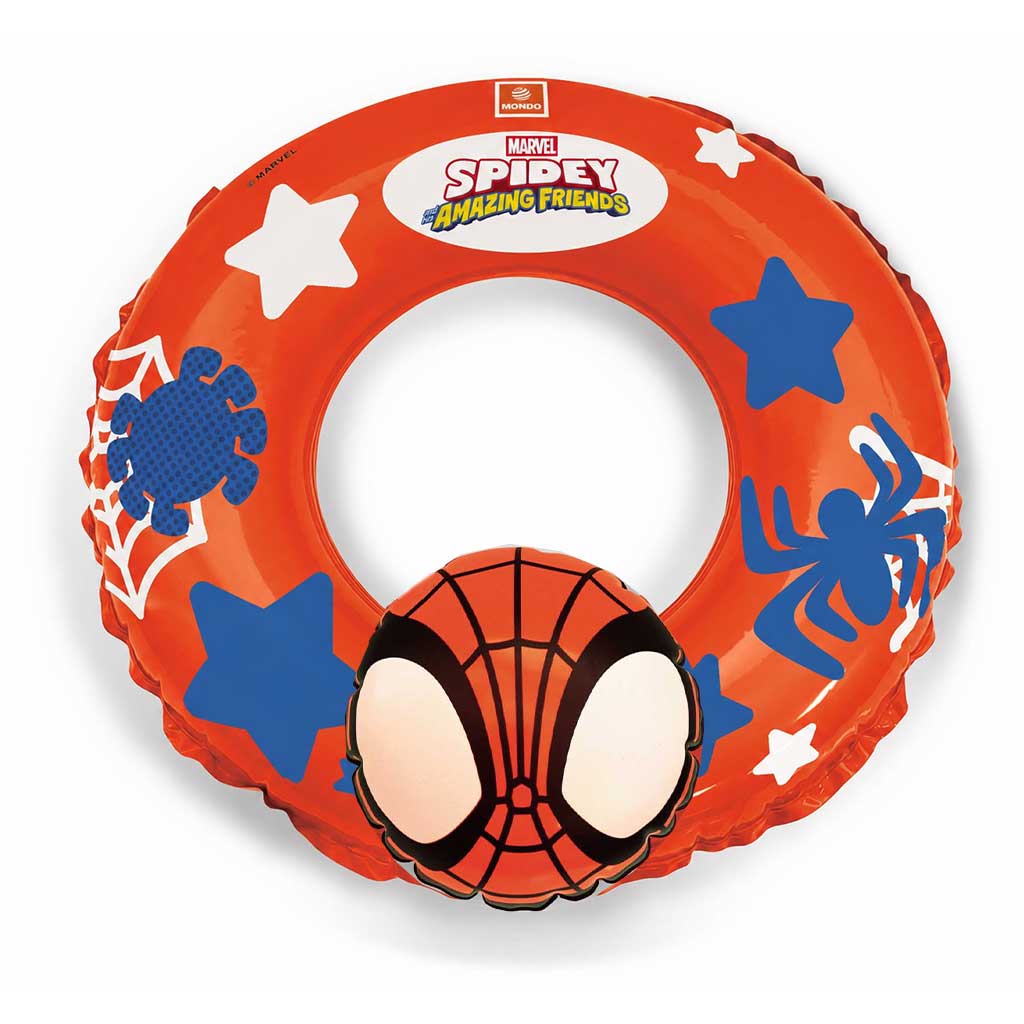 imagen de Spidey y sus amigos flotador inflable 3D 50cm - Mondo Toys 1
