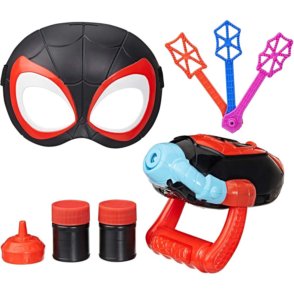 imagen de Spidey y Sus Asombrosos Amigos Waterwebs Miles Morales burbujero - Hasbro 2