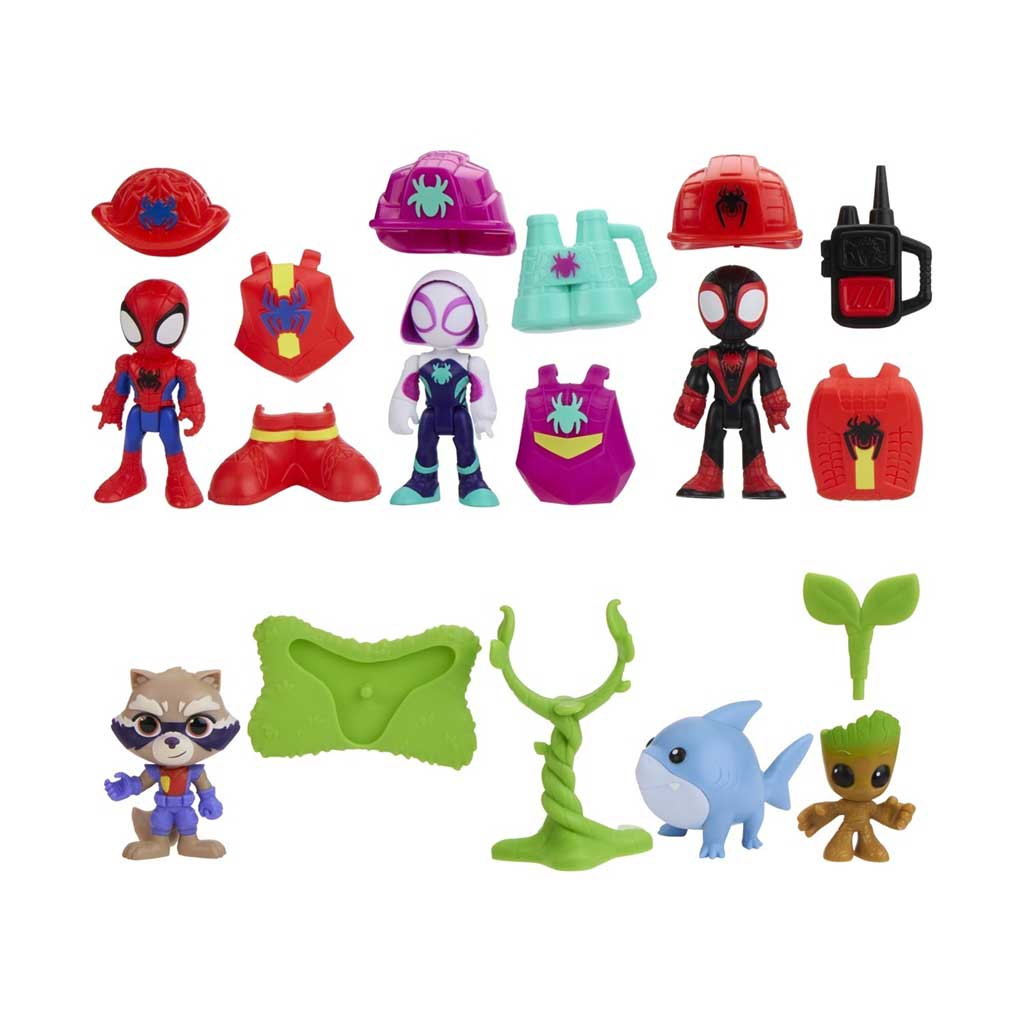 imagen de Spidey y sus maravillosos amigos: Póki y el equipo de rescate juego de conjunto - Hasbro 2