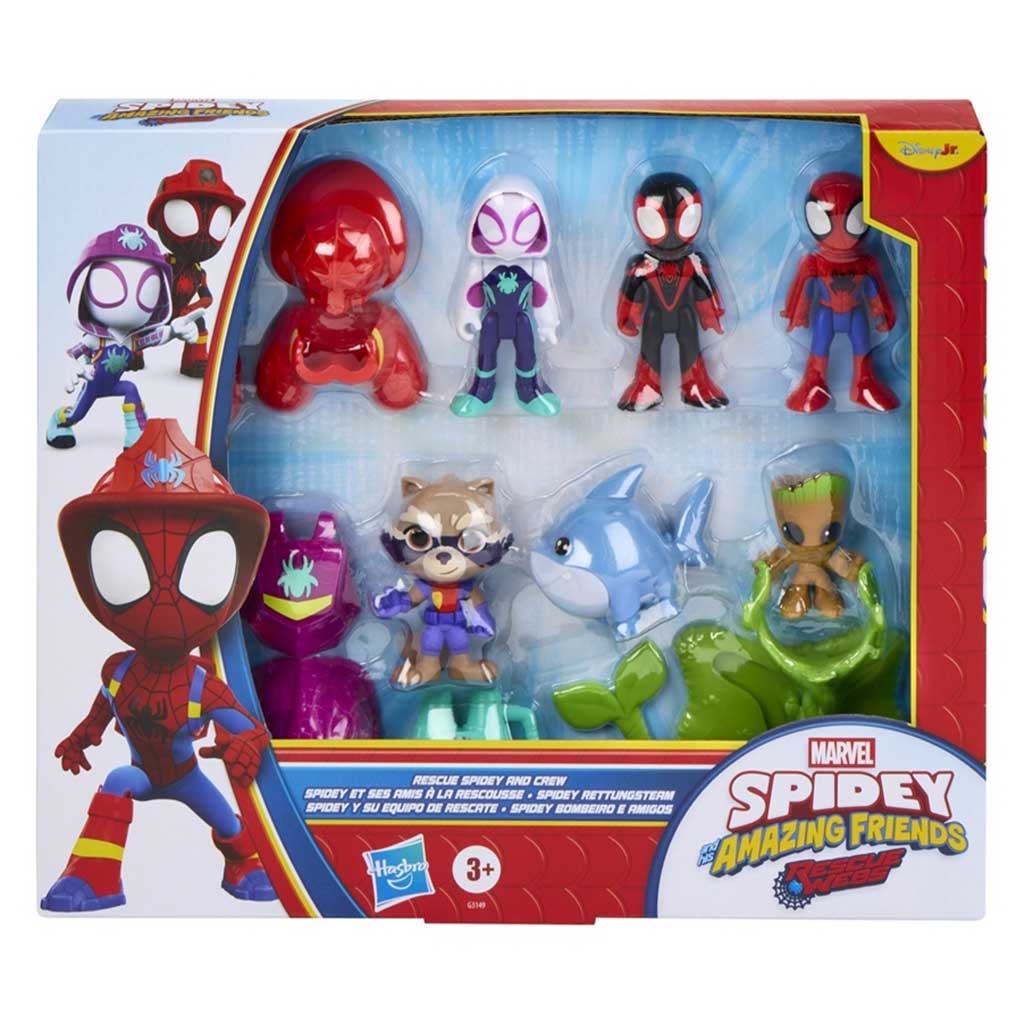 imagen de Spidey y sus maravillosos amigos: Póki y el equipo de rescate juego de conjunto - Hasbro 1