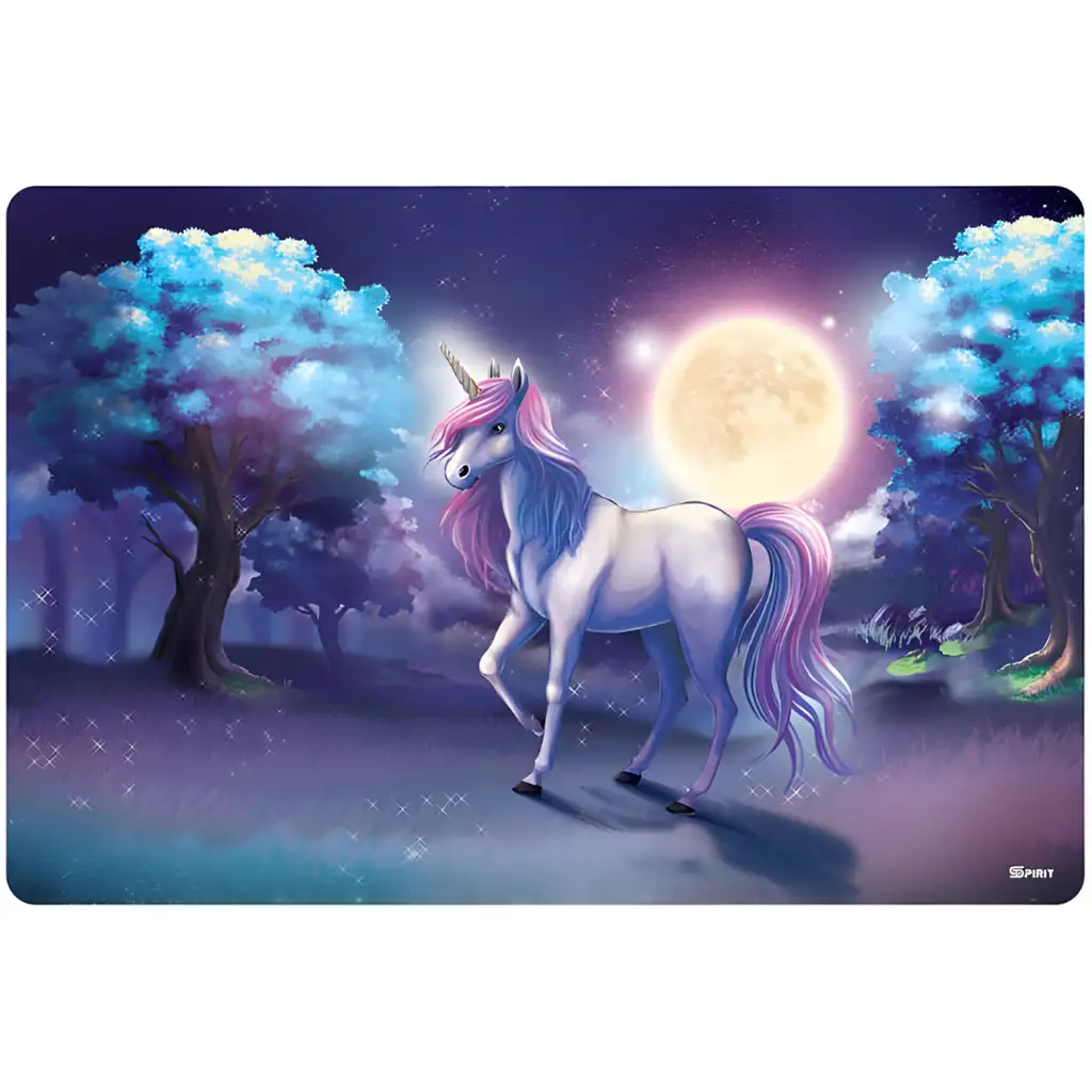 imagen de Spirit: Be Magical escritorio con unicornio 60x40cm 1