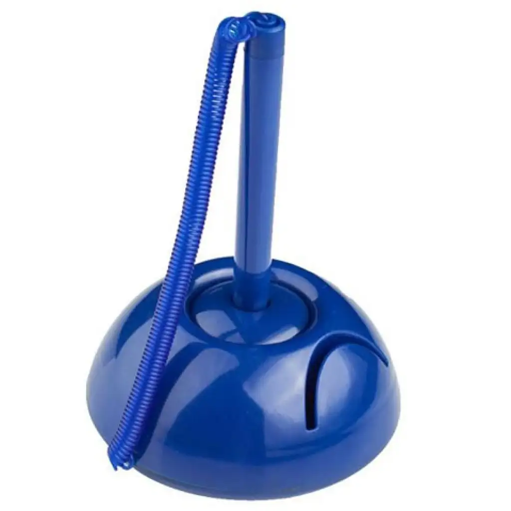 imagen de Spirit: Bolígrafo con soporte de mesa en color azul 1