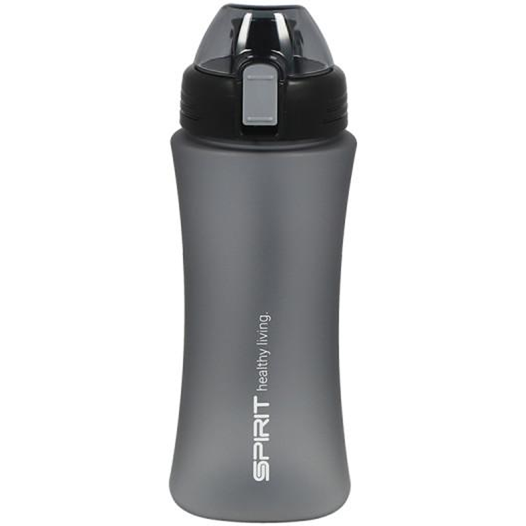 imagen de Spirit: Botella deportiva negra libre de BPA 500ml 1
