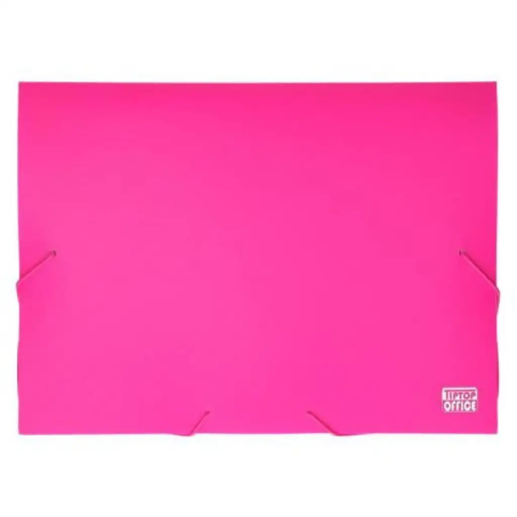 imagen de Spirit: Caja de cuadernos de goma neón rosa A4 1