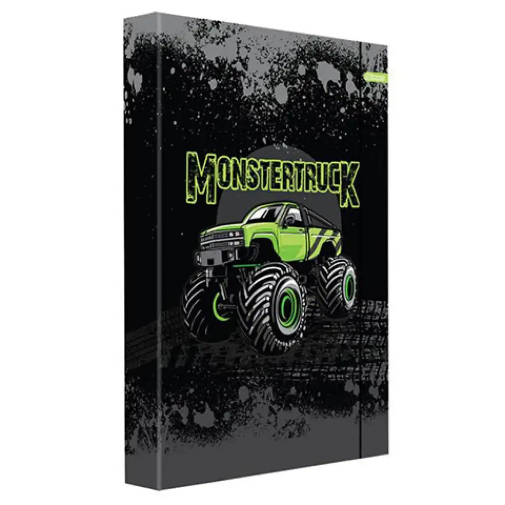 imagen de Spirit: Caja de cuadernos Monster Truck con banda de goma en tamaño A/4 1