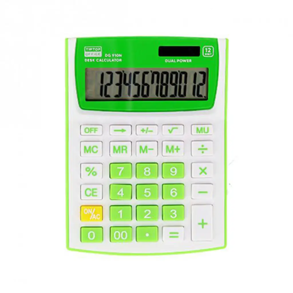 imagen de Spirit: Calculadora DG-910N en color verde 1