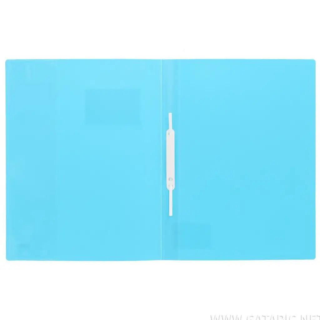 imagen de Spirit: Carpeta de anillas con soporte para tarjetas en color azul claro A4 2