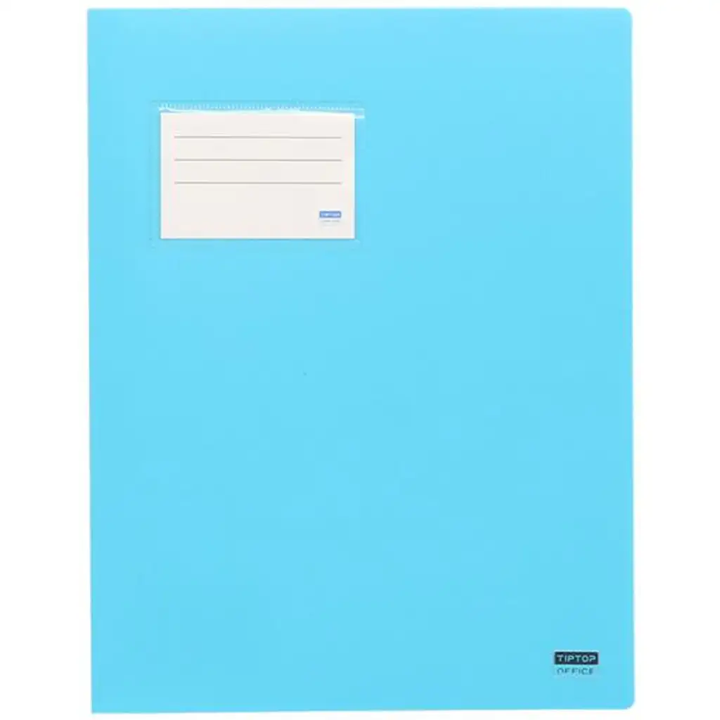 imagen de Spirit: Carpeta de anillas con soporte para tarjetas en color azul claro A4 1