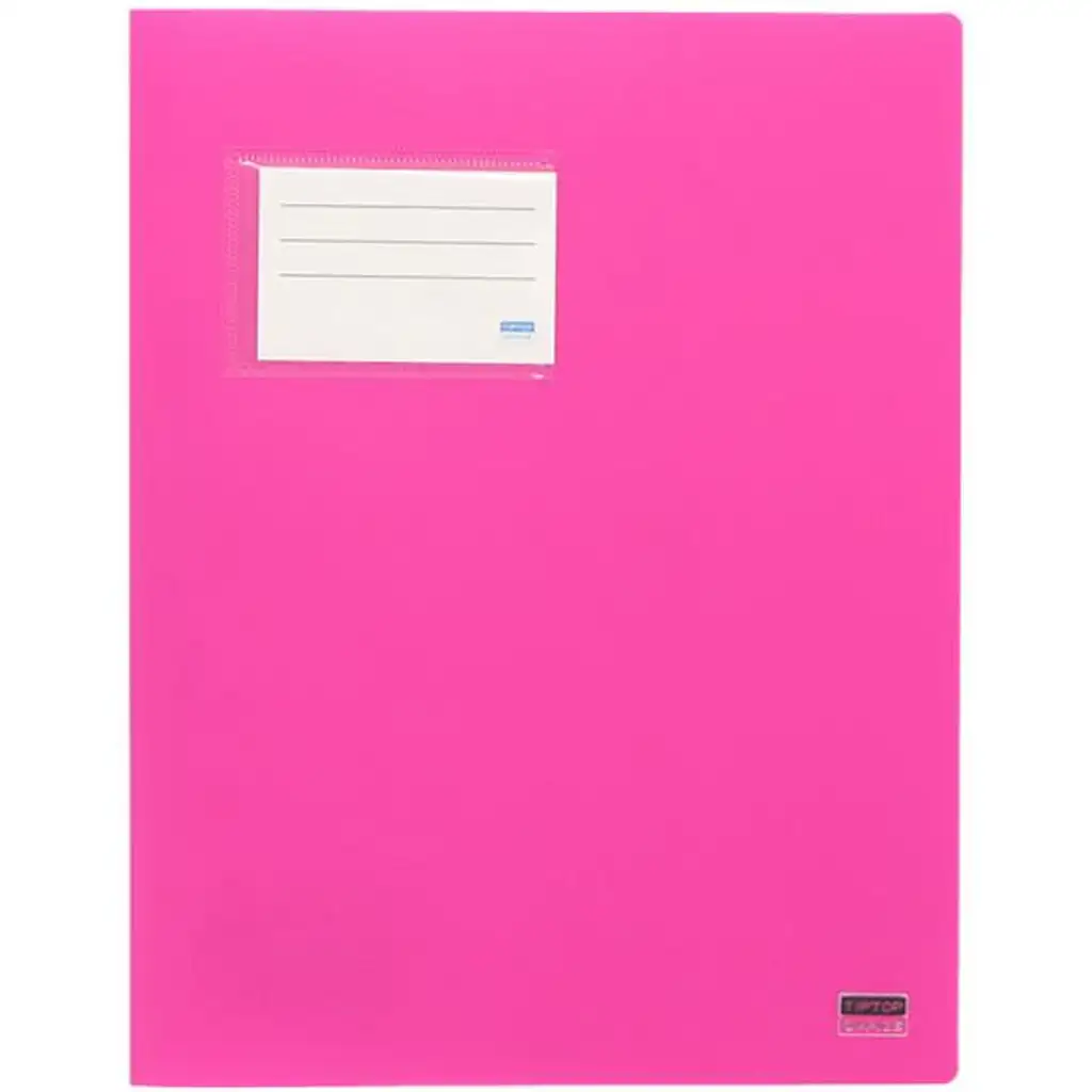 imagen de Spirit: Carpeta de anillas con tarjetero en color rosa A4 1
