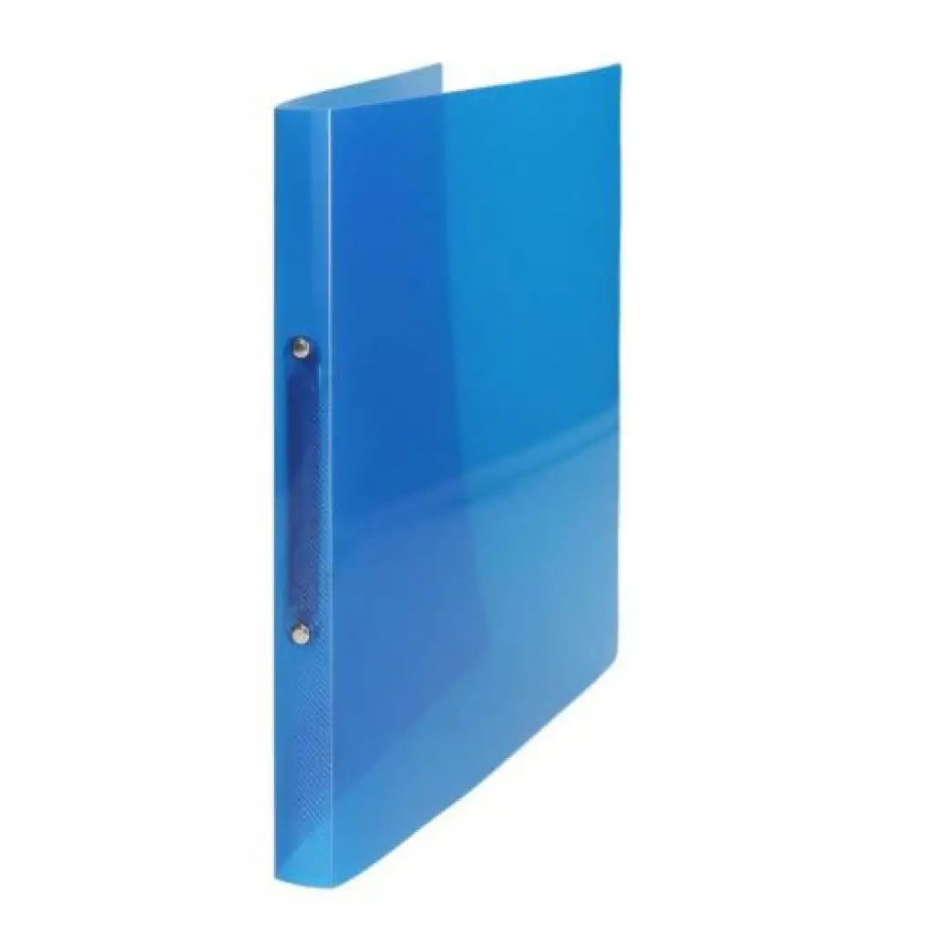 imagen de Spirit: Carpeta de anillas transparente azul de 30 mm A4 2