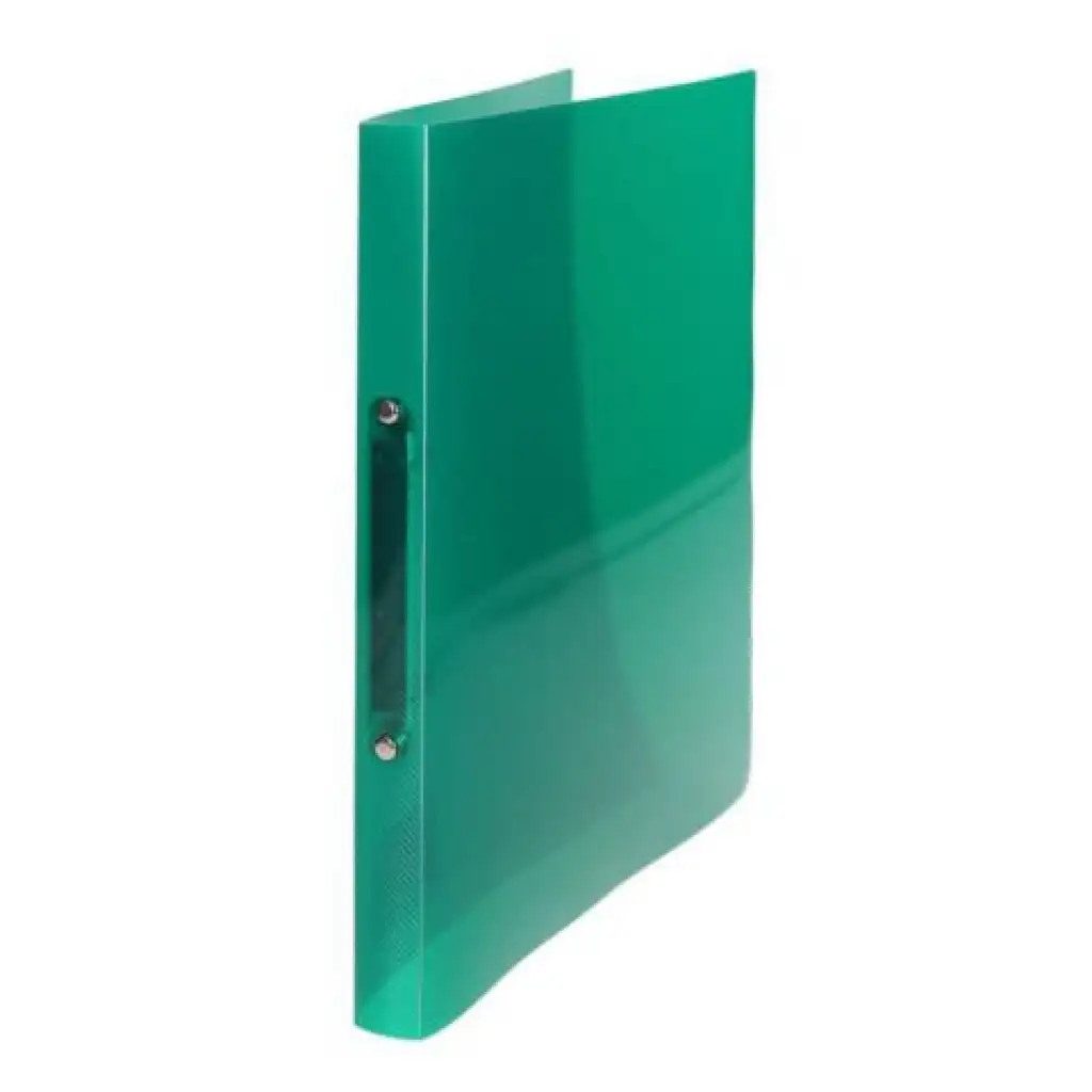 imagen de Spirit: Carpeta de anillas transparente verde de 30mm A4 2