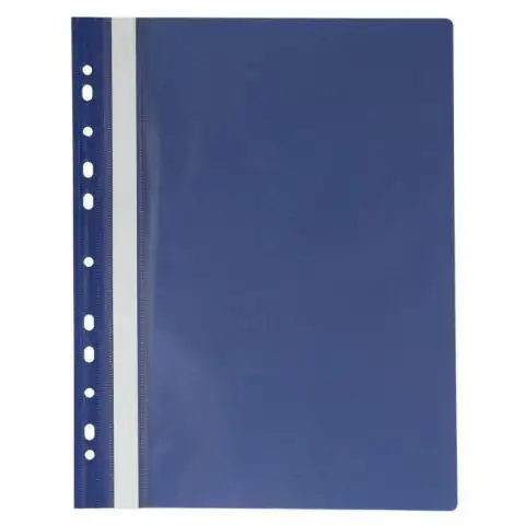 imagen de Spirit: Carpeta de archivo perforada azul 110/170 A4 1