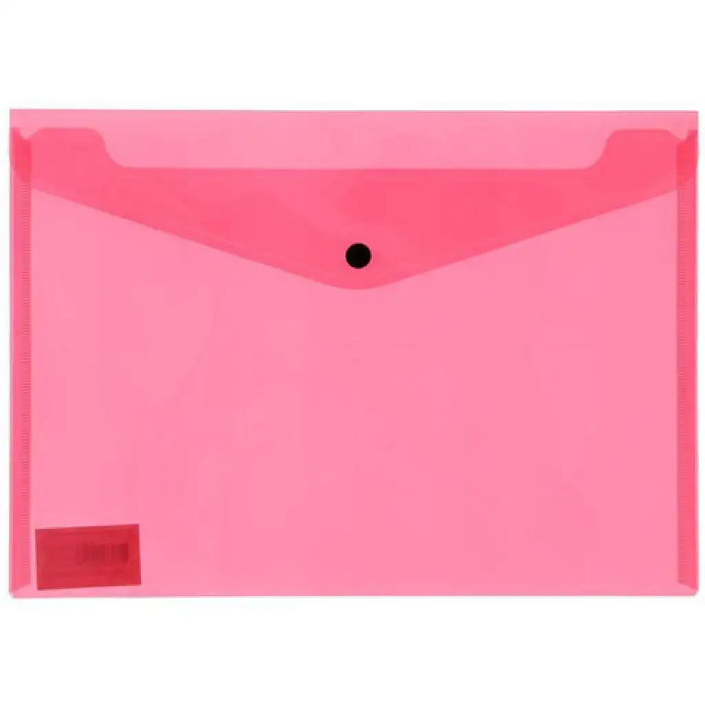 imagen de Spirit: Carpeta de archivo transparente de color rojo tamaño A/4 1