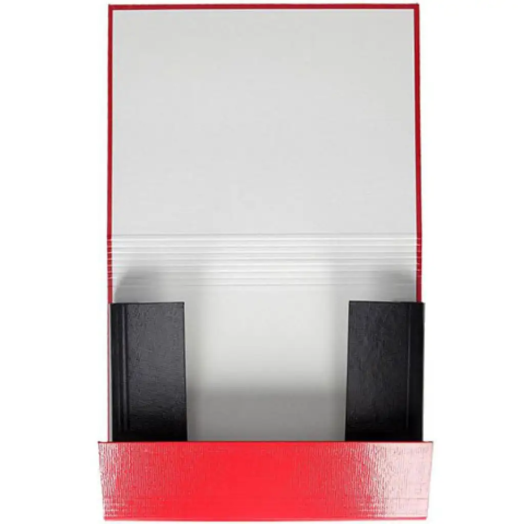imagen de Spirit: Carpeta de cartón roja A4 de 30 mm de grosor 2