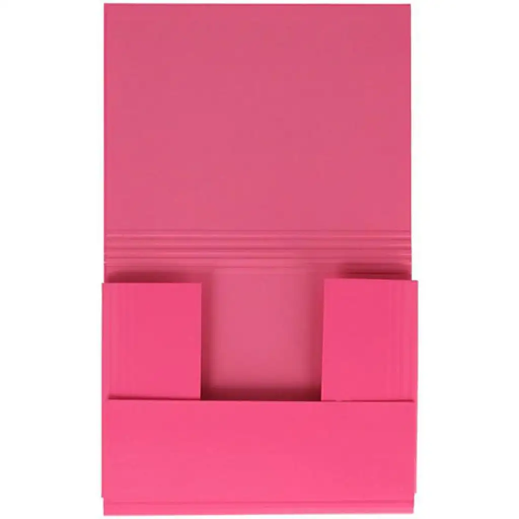 imagen de Spirit: Carpeta de cartón rosa con goma de 30 mm de grosor 2