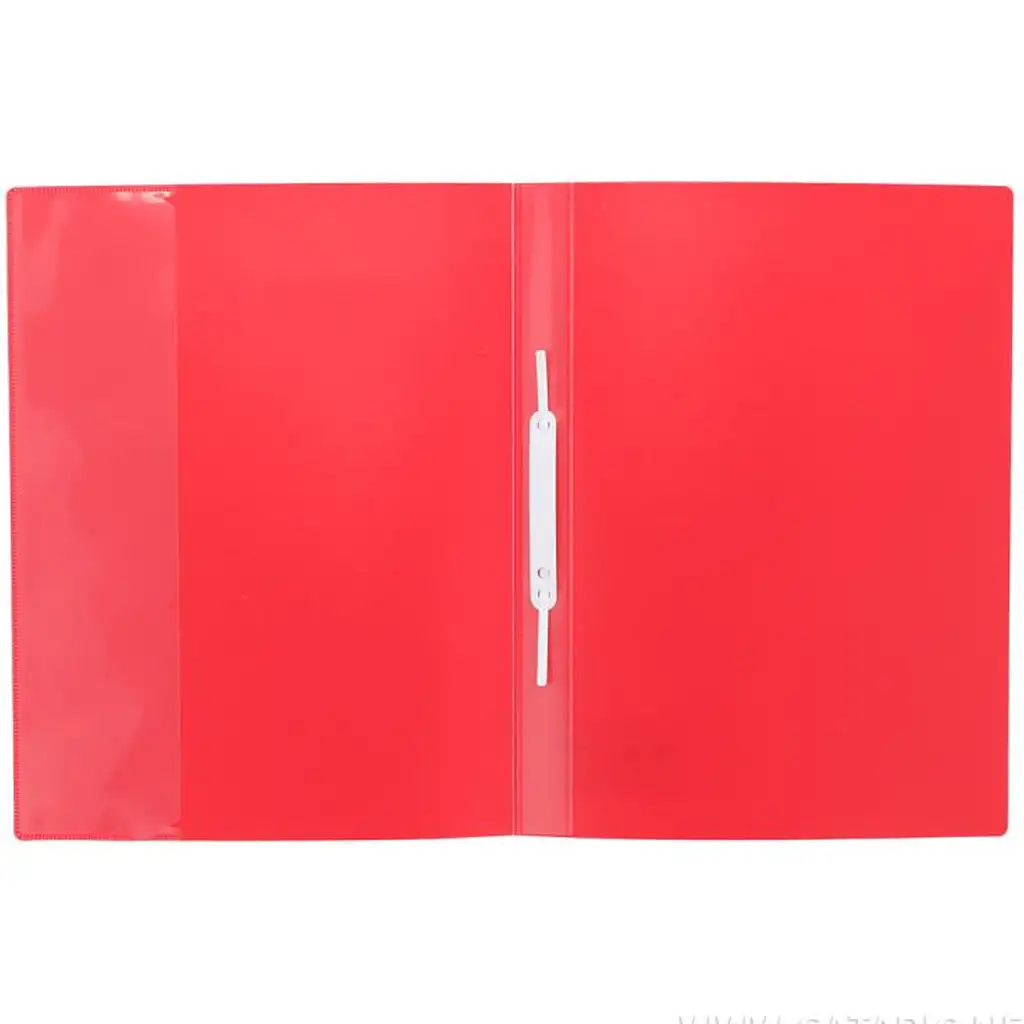 imagen de Spirit: Carpeta de encuadernación con bolsillo para tarjetas color rojo A4 2