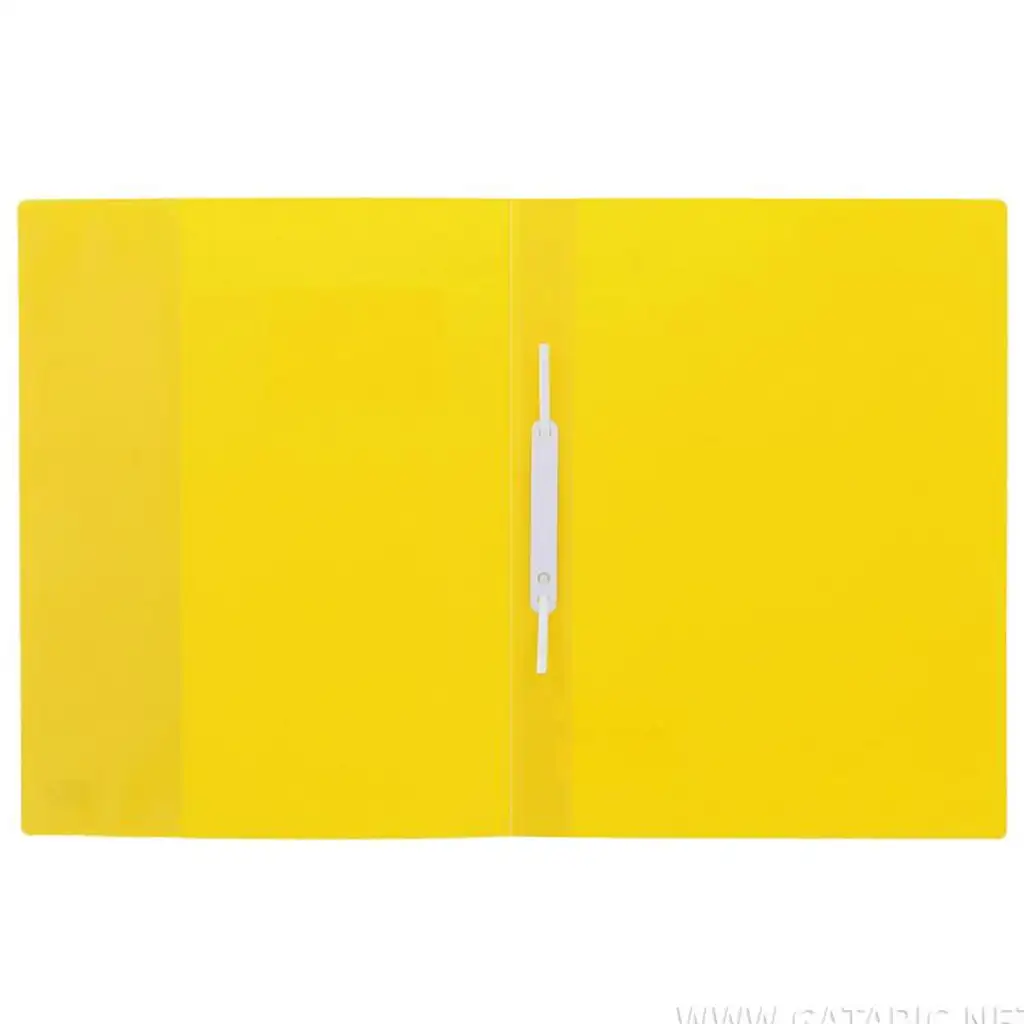 imagen de Spirit: Carpeta de encuadernación con soporte para tarjetas en color amarillo A4 2